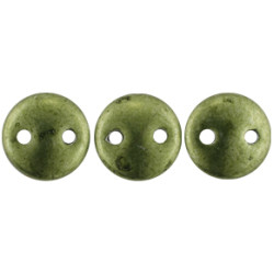 Lentil 6mm Sueded Gold Fern 600pc (08A06)