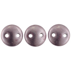 Lentil 6mm Sueded Gold Blackened Pearl 600pc (08A10)