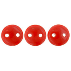 Lentil 6mm Opaque Red 600pc (93200)