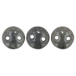 Lentil 6mm Hematite 600pc (L23980)