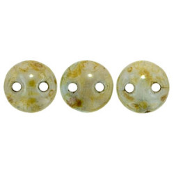 Lentil 6mm Luster - Opaque Green 600pc (LN02010)