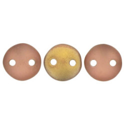 Lentil 6mm Matte - Apollo - Gold 600pc (MC00030)