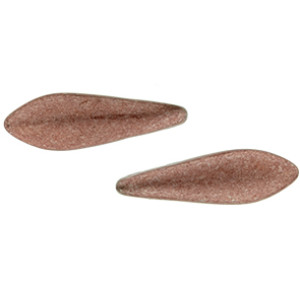 Two Hole Daggers 16x5mm Saturated Metallic Butterum 600pc (04B04)