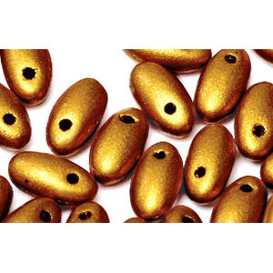 Rizo 6x2,5mm Matte - Brass Gold 100gr (01740AL)