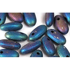 Rizo 6x2,5mm Matte - Iris - Blue 100gr (21135JT)