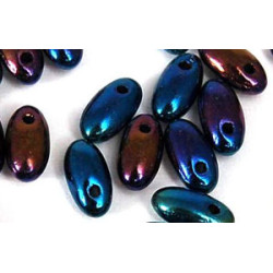 Rizo 6x2,5mm Iris - Blue 100gr (21435JT)