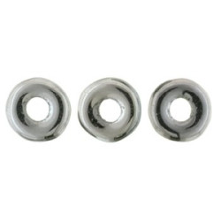 O-Ring 3,8x1mm Lt Metal Hematite 50gr (27400JT)