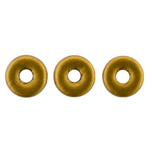 O-Ring 3,8x1mm Matte - Metallic Antique Gold 50gr (K0174)