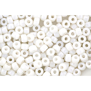 Matubo Seed Bead 6/0 Pearl Shine - White 50gr (24001AL)