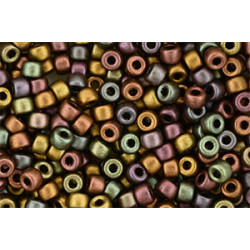 Matubo Seed Bead 6/0 Matte - Metallic Bronze Iris 50gr (K0164) Matubo Seed Bead 6/0 Matte - Metallic Bronze Iris 50gr (K0164)
