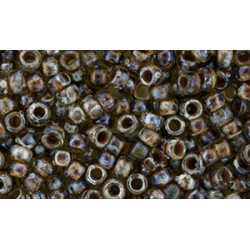 Matubo Seed Bead 7/0 Crystal - Picasso 50gr (T00030) Matubo Seed Bead 7/0 Crystal - Picasso 50gr (T00030)