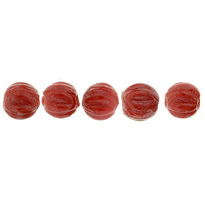 Melon Round 3mm Opaque Red 1200pc (93200)