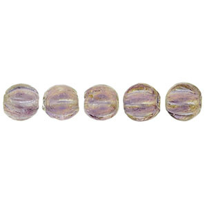 Melon Round 3mm Luster Iris - Amethyst 1200pc (S1C20060)