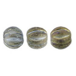 Melon Round 4mm Matte - Iris - Brown 1200pc (21115JT)