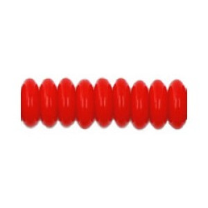 Rondell 6mm Opaque Red 250gr (93200)
