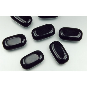 Rectangle 24x14mm Jet 250gr (23980)