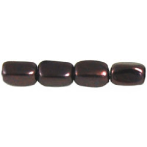 Rectangle 6x4mm Purple Luster - Jet 250gr (LM23980)