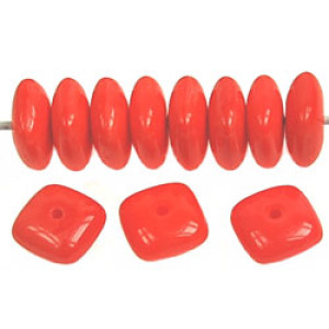 Square 9x4mm Opaque Red 250gr (93400)