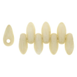Mini Dagger Beads 6x2,5mm Luster - Opaque Champagne 100gr (LC03000)