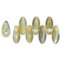 Mini Dagger Beads 6x2,5mm Aquamarine - Celsian 100gr (Z60010)