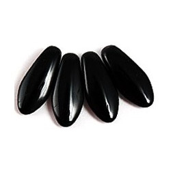 Dagger Beads 12x5mm Jet 250gr (23980) Dagger Beads 12x5mm Jet 250gr (23980)