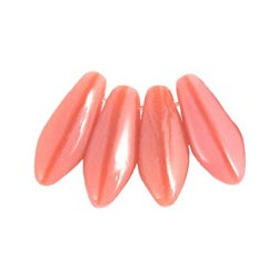Dagger Beads 12x5mm Pink - Coral 250gr (74020) Dagger Beads 12x5mm Pink - Coral 250gr (74020)