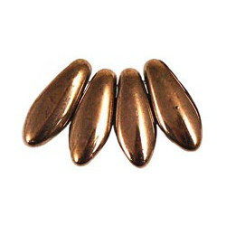 Dagger Beads 12x5mm Bronze 250gr (B23980) Dagger Beads 12x5mm Bronze 250gr (B23980)