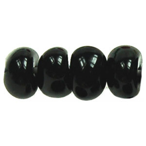 Nugget Spacers 8x6mm Jet 250gr (23980)