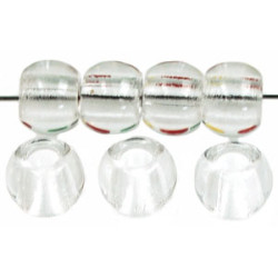 Roll Beads 12mm Crystal 250gr (00030)