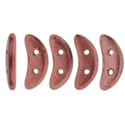 Crescent 10x3mm Saturated Metallic Grenadine 100gr (04B01)