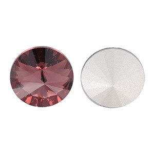 Rivoli 12mm Amethyst 10pc (RV013)