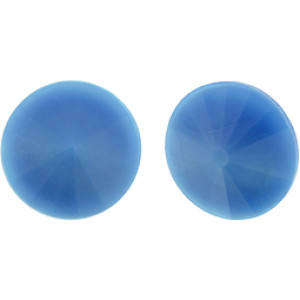 Rivoli 12mm Opaque Sky Blue 10pc (RV044)