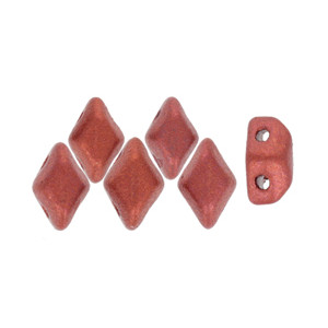 MiniGemDuo 6x4mm Matte - Metallic Dk Copper 50gr (K0175)