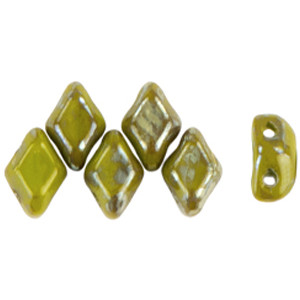 MiniGemDuo 6x4mm Opaque Olivine - Rembrandt 50gr (RB53410)