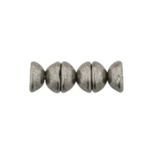 Teacup 4x2mm Saturated Metallic Frost Gray 50gr (07B08)