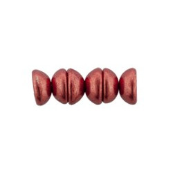 Teacup 4x2mm Sueded Gold Samba Red 50gr (08A07) Teacup 4x2mm Sueded Gold Samba Red 50gr (08A07)