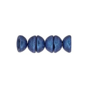 Teacup 4x2mm Metallic Suede - Blue 50gr (79031MJT)