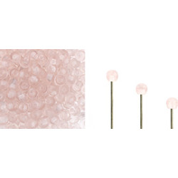 Finial Half-Drilled Round Bead 2mm Rosaline 50gr (70100)