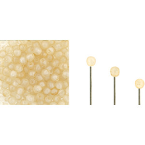 Finial Half-Drilled Round Bead 2mm Antique Shimmer - Crystal 50gr (S21C00030)