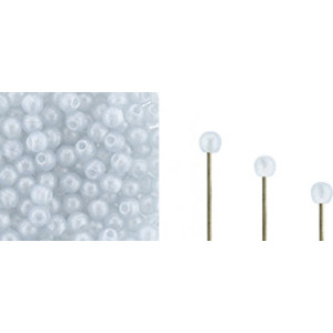 Finial Half-Drilled Round Bead 2mm Metal Luster - Alexandrite 50gr (S24C20210)