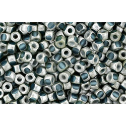 Matubo 3-Cut Seed Bead 6/0 Silver Luster - Aquamarine 50gr (TS60020)