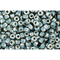Matubo 3-Cut Seed Bead 6/0 Silver Luster - Blue Turquoise 50gr (TS63030)