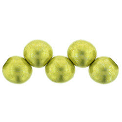 Top Hole Round 6mm Saturated Metallic Primrose Yellow 600pc (77058CR) Top Hole Round 6mm Saturated Metallic Primrose Yellow 600pc (77058CR)