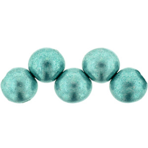 Top Hole Round 6mm Saturated Metallic Island Paradise 600pc (77060CR)