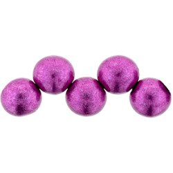 Top Hole Round 6mm Saturated Metallic Pink Yarrow 600pc (77062CR) Top Hole Round 6mm Saturated Metallic Pink Yarrow 600pc (77062CR)