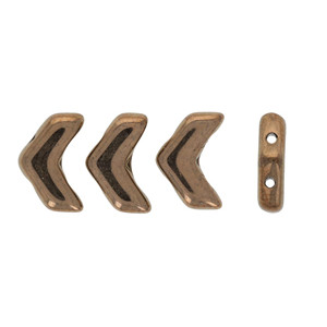 Vee Bead 10x4mm Bronze 300pc (B23980)
