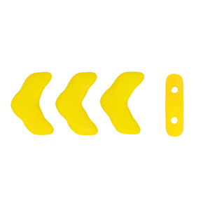 Vee Bead 10x4mm Matte - Opaque Yellow 300pc (M83120)