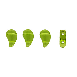 FlatDuo Beads 8x5mm Olivine 50gr (50230)
