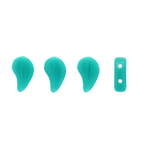 FlatDuo Beads 8x5mm Turquoise Green 50gr (63130)