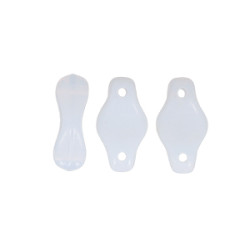 Cradle Bead Horizontal Hole 10x6mm Alabaster 600pc (02010) Cradle Bead Horizontal Hole 10x6mm Alabaster 600pc (02010)